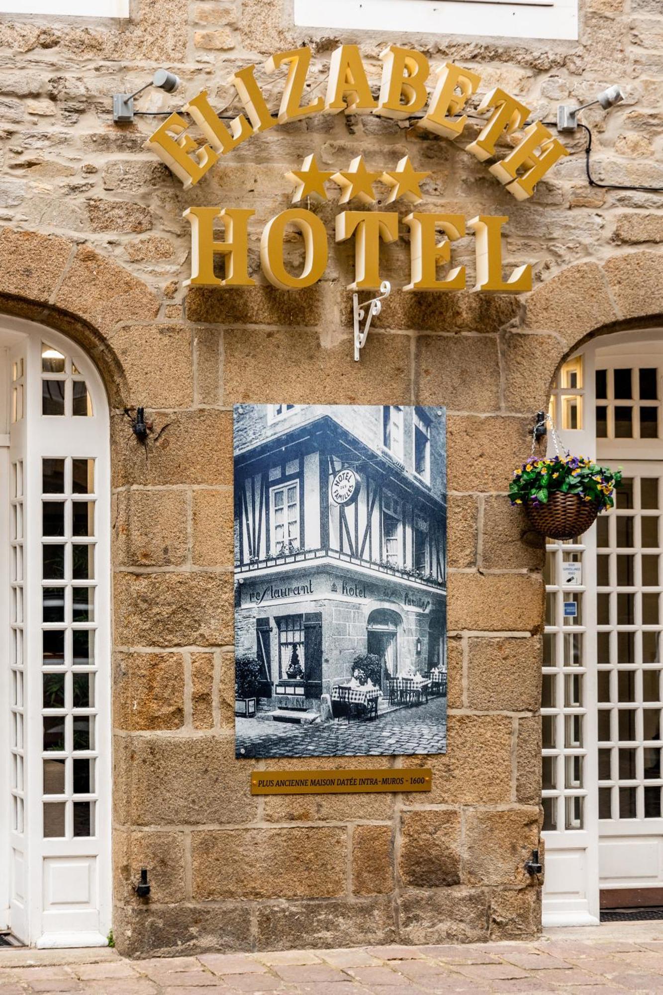 Hotel Elizabeth - Intra Muros Saint-Malo Exterior foto