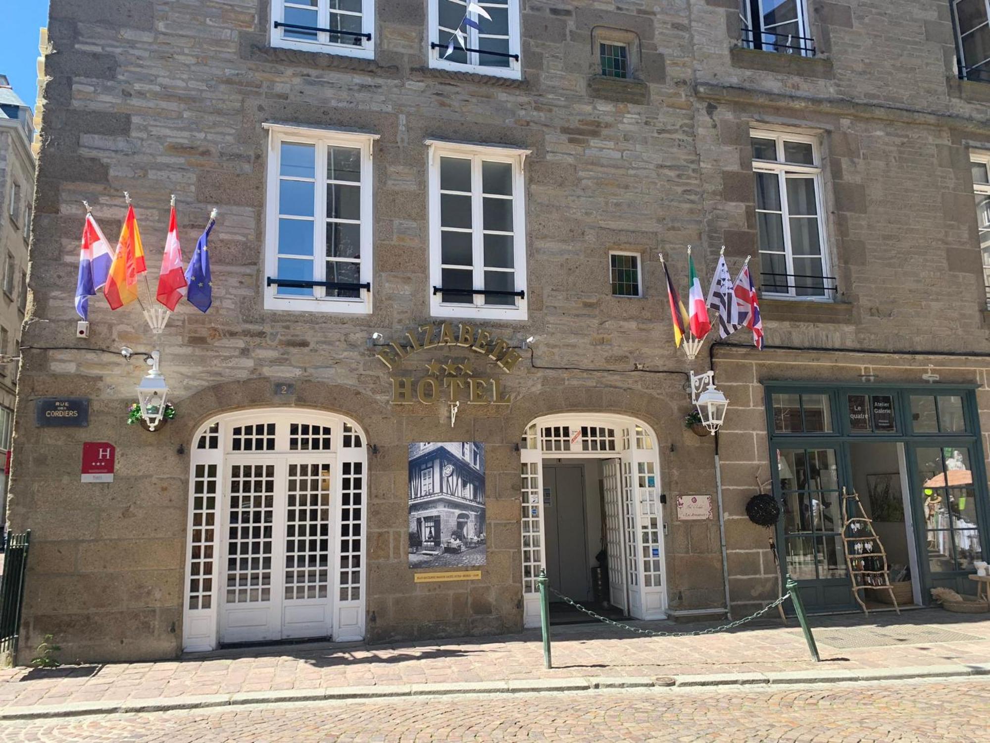 Hotel Elizabeth - Intra Muros Saint-Malo Exterior foto